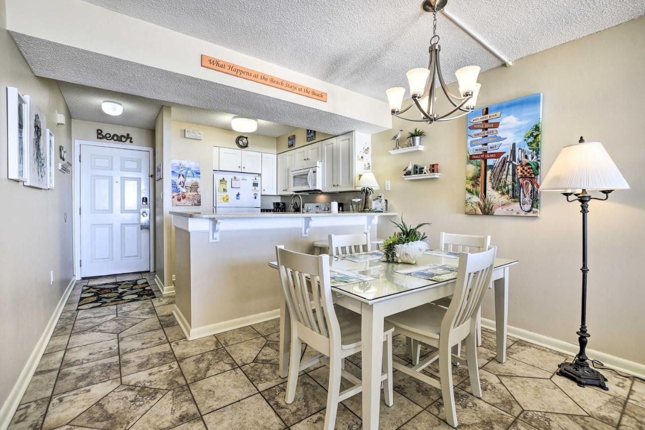 Dreamy Beach Condo With Views And Amenity Access! 默特尔比奇 外观 照片