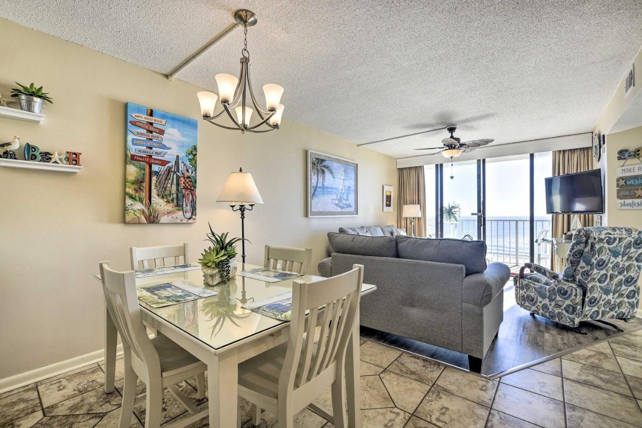 Dreamy Beach Condo With Views And Amenity Access! 默特尔比奇 外观 照片